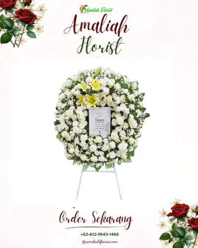 Krans Bunga Duka Cita di Kenali Asam Bawah